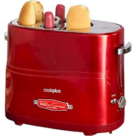 ჰოთ-დოგის აპარატი Karaca Cookplus, 650W, Hot-Dog Maker, Red